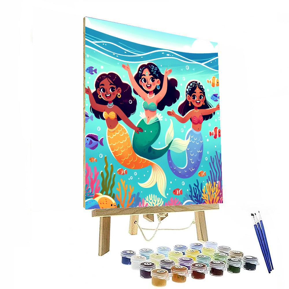 Exploring Enchanted Seas Painting By Numbers Kit