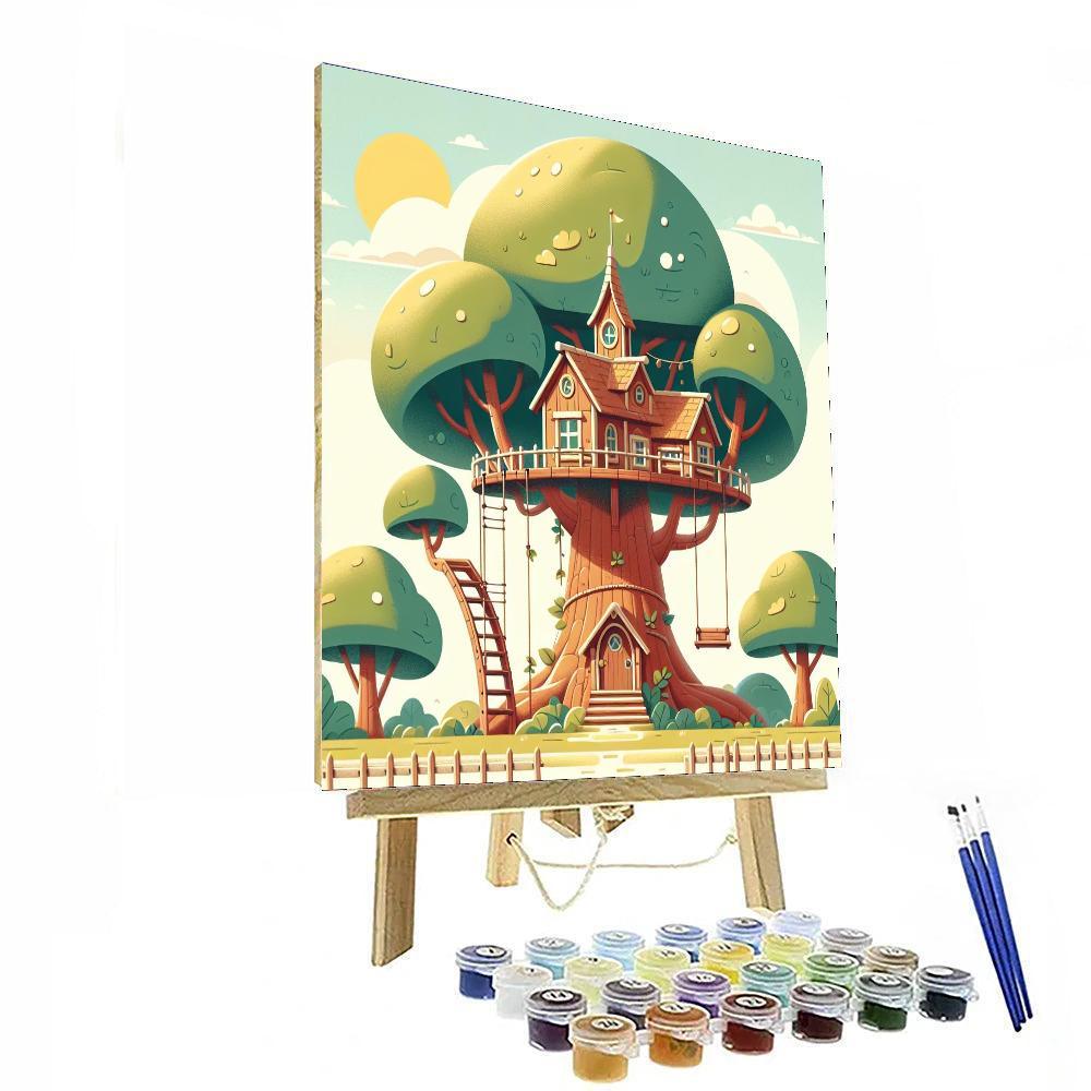 Magical Tree House Paint By Color
