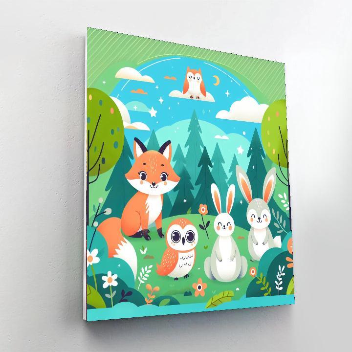 Fairytale Forest Magic Numbered Painting Kits