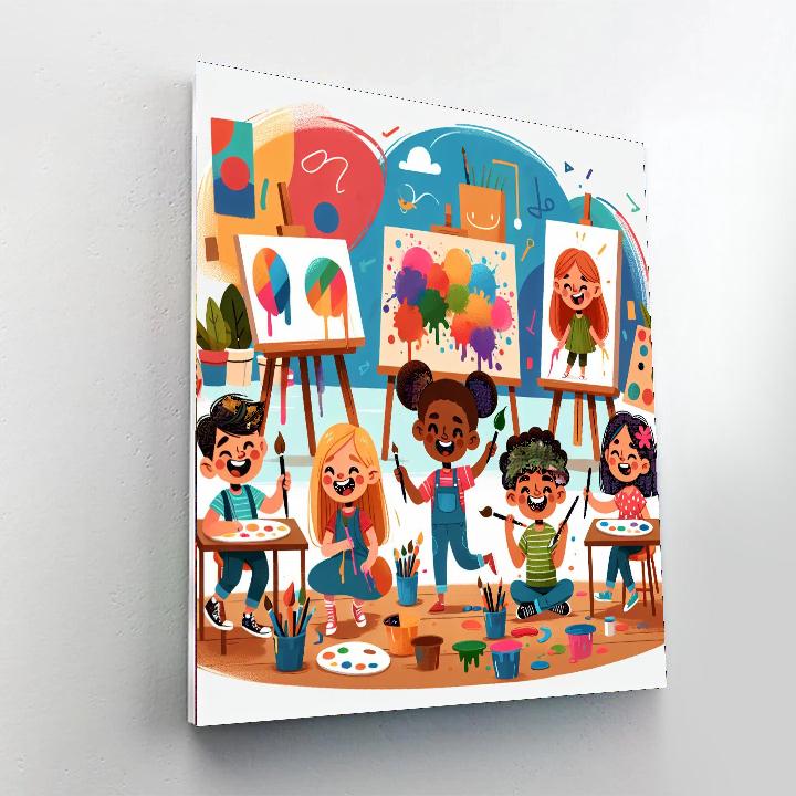 Rainbow Art Adventure Paint By Number