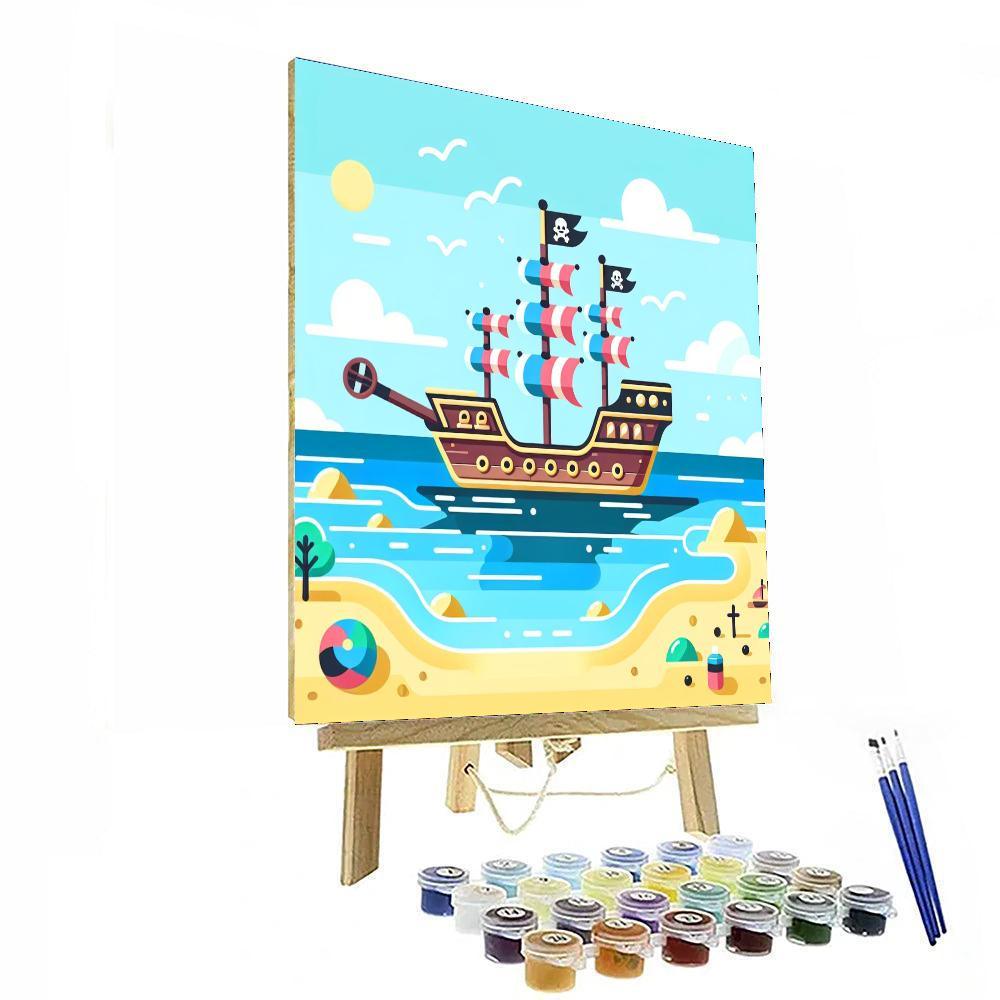 Sailing Seas Painting By Numbers Kit