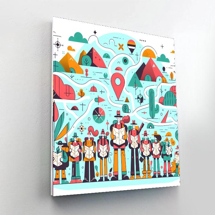 Adventure Awaiting Numbered Painting Kits