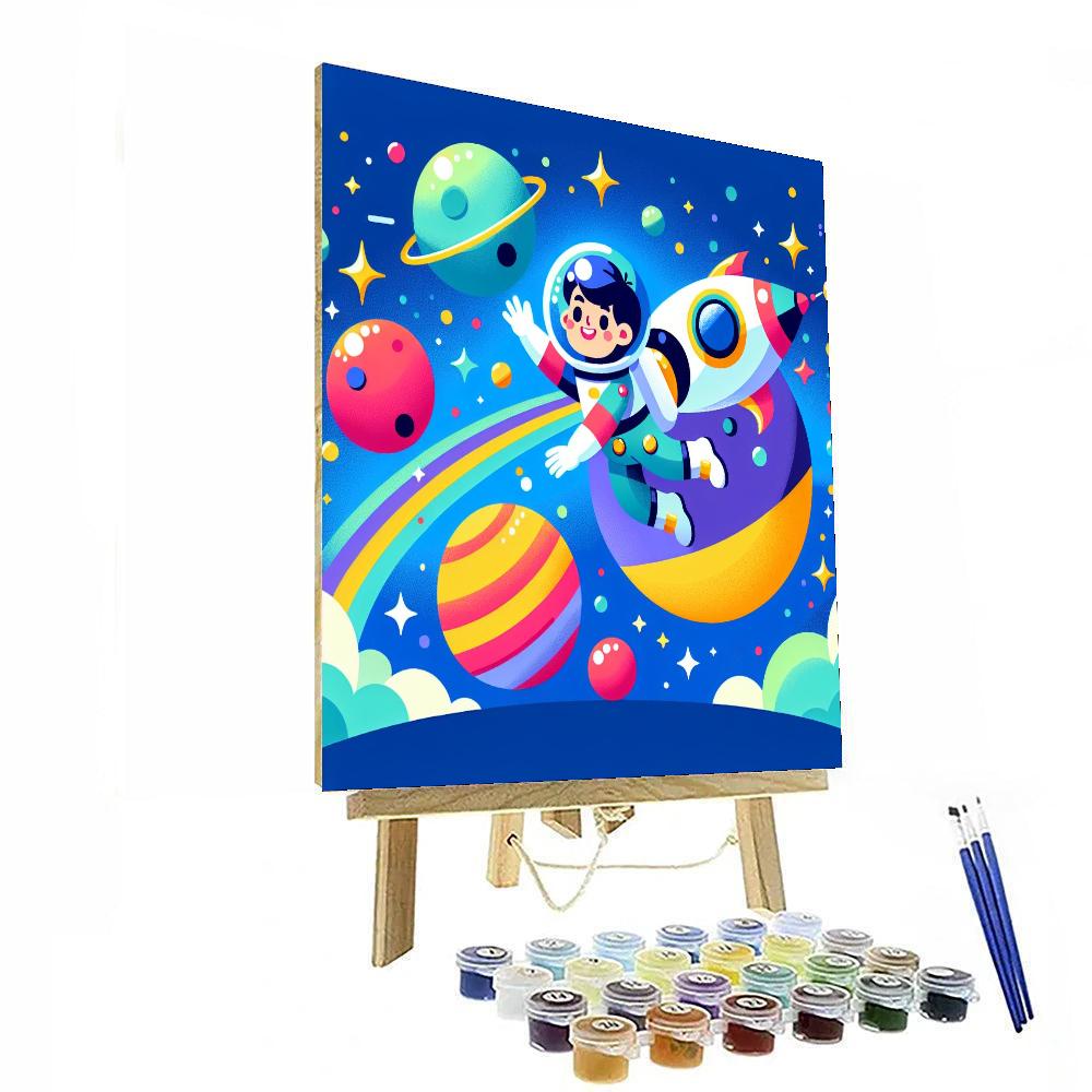 Explore The Solar System Paint By Color