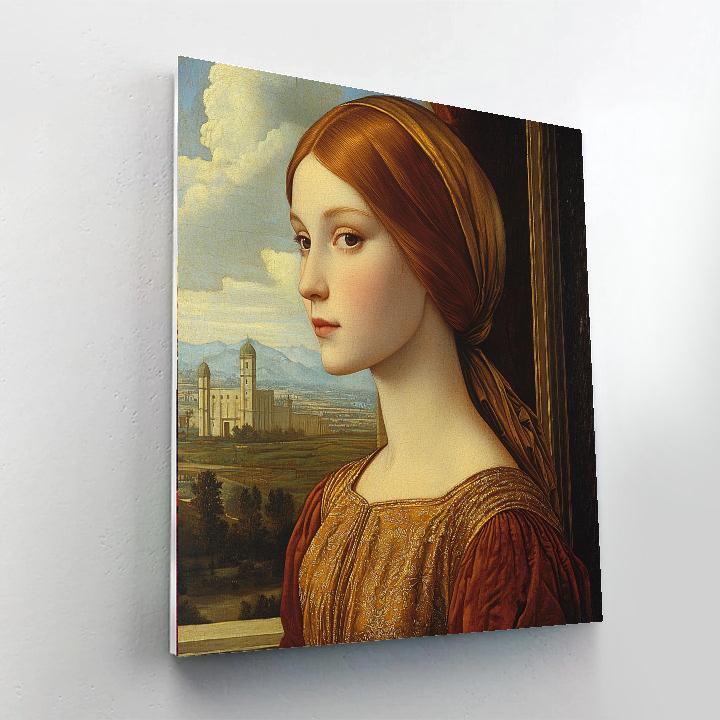 Raphael Inspired Regal Renaissance Portraits  Paint By Numbers