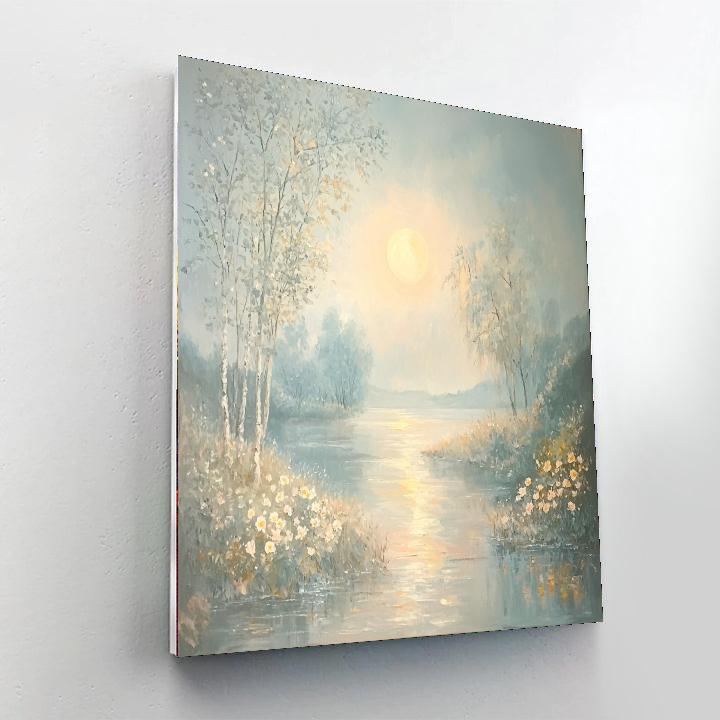 Renoir Inspired Ethereal Moments  Number Painting