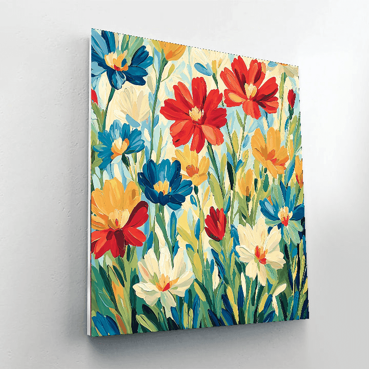 Henri Matisse Inspired Dance Of The Flowers  Paint By Numbers