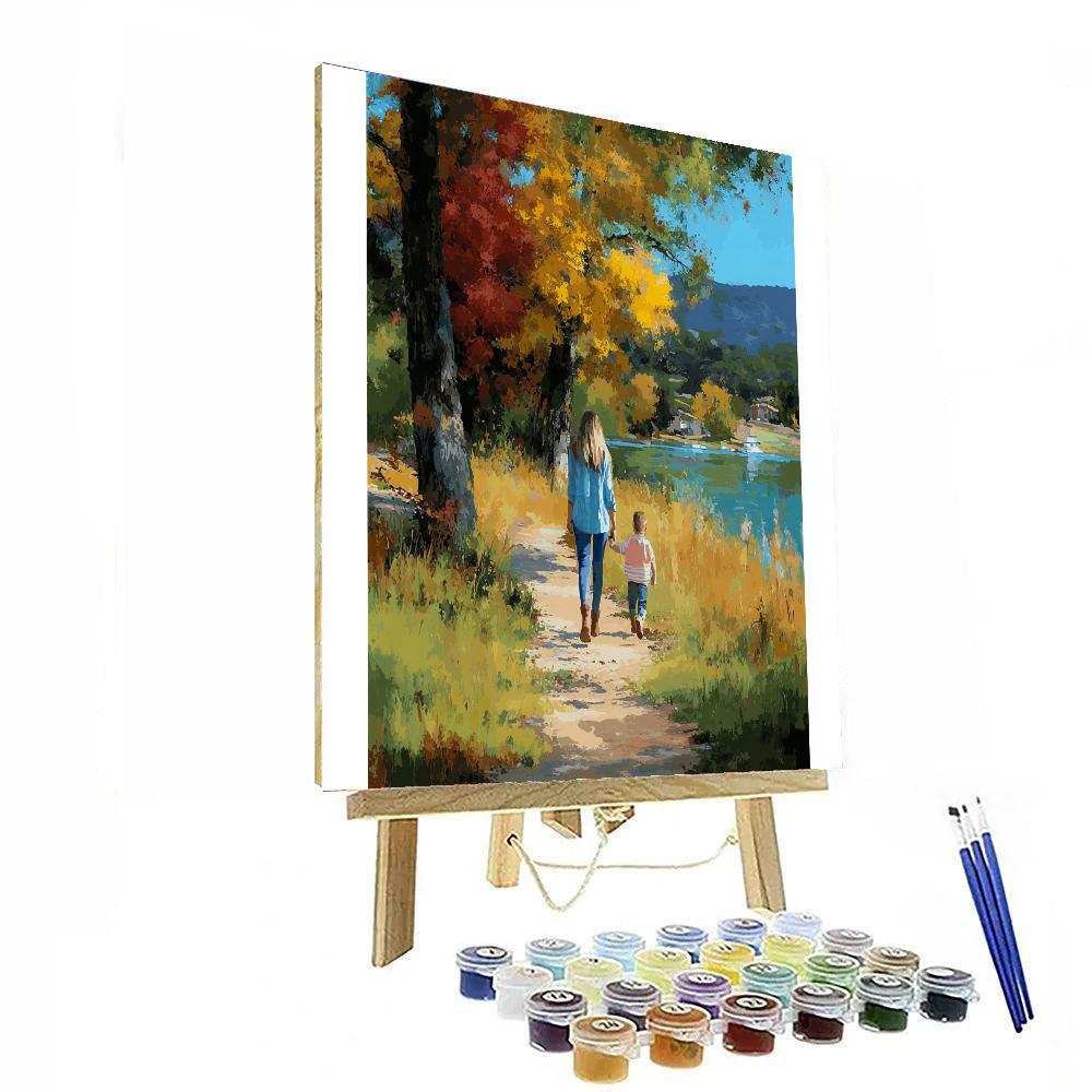 Seasons Of The Heart Painting Number Kit