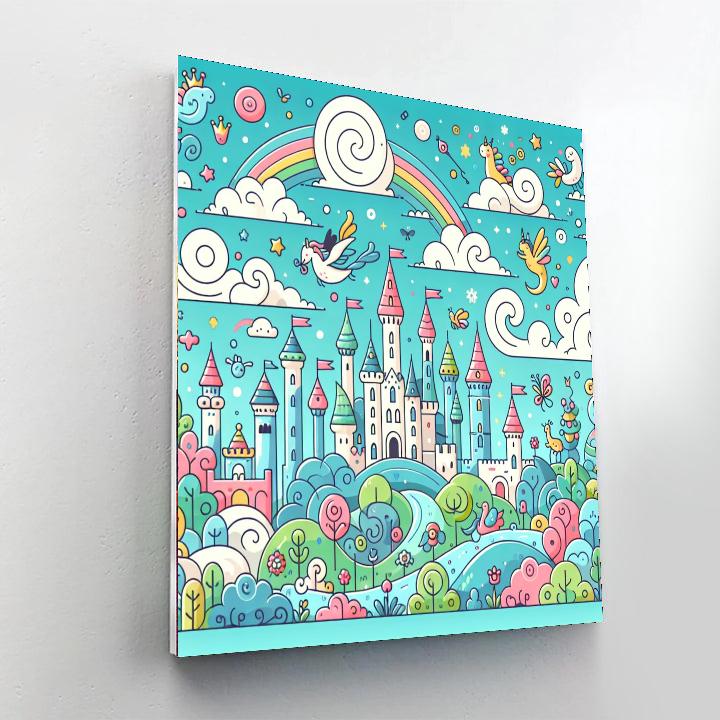My Dream World Numbered Painting Kits