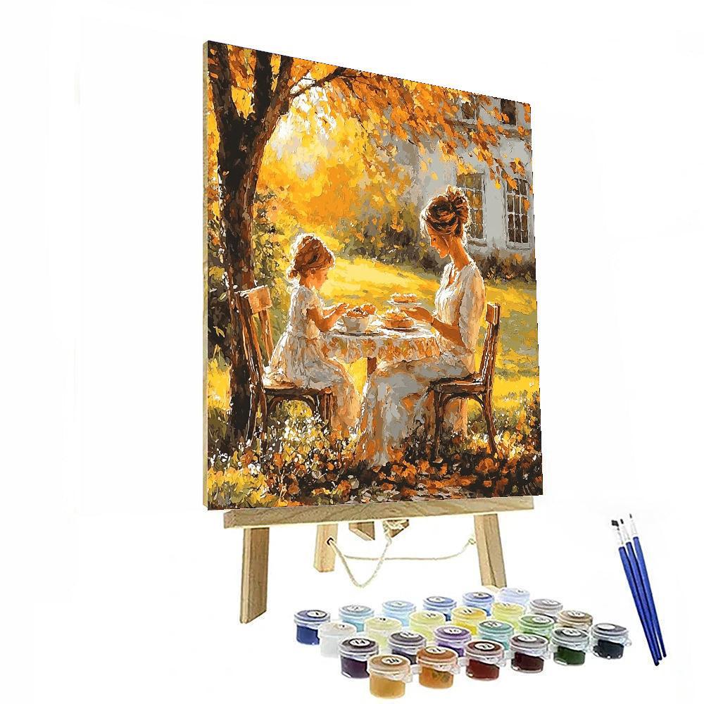 Tender Morning Moments DIY Paint By Numbers