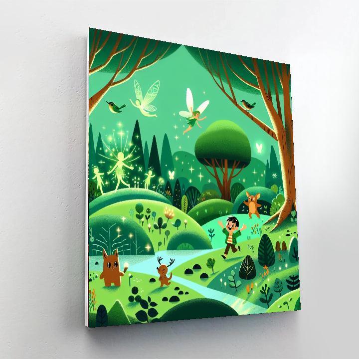 Magical Tree Kingdom Paint By Numbers Kits