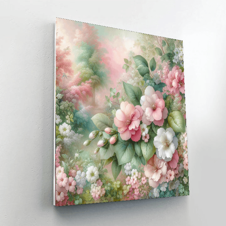 Gentle Spring Bloom Paint By Color