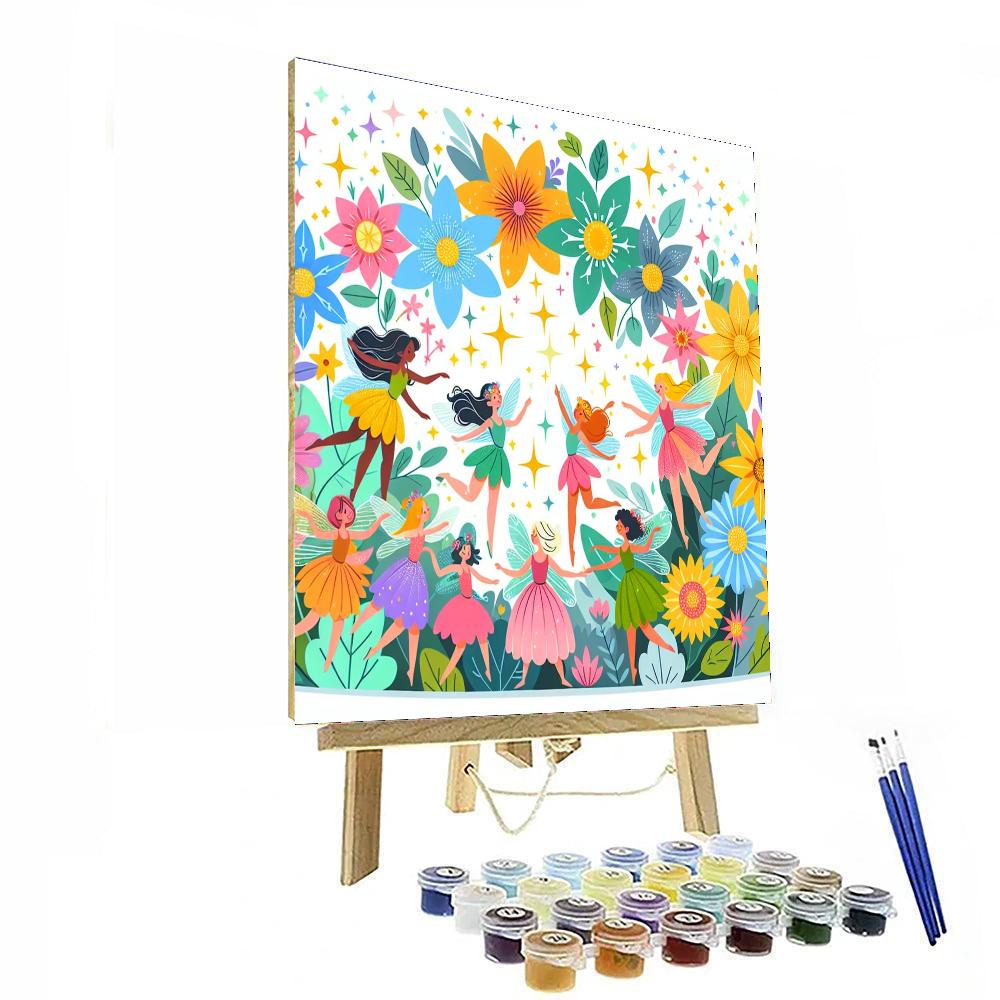 Dancing Fairy Friends Paint By Numbers Kits