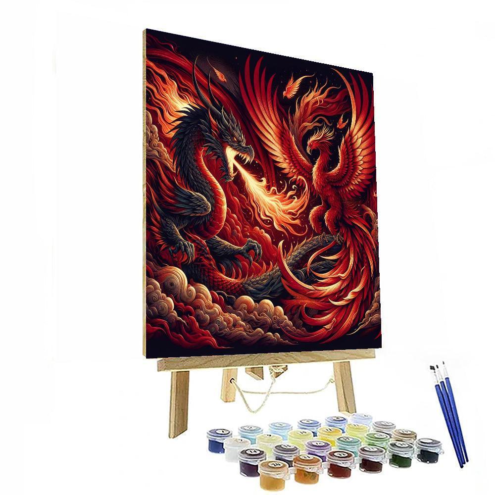 Ancient Mythical Beasts Numbered Painting Kits