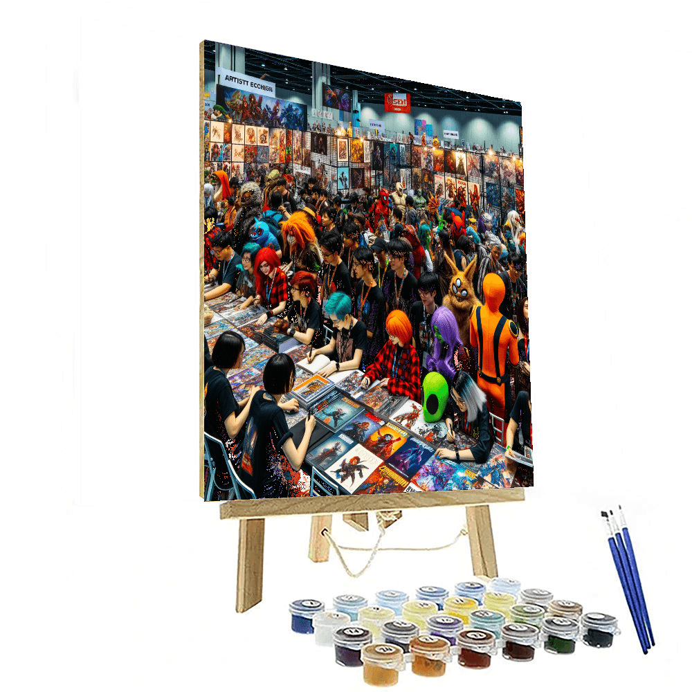 San Diego Comic-con - California, Usa Painting By Numbers Kit