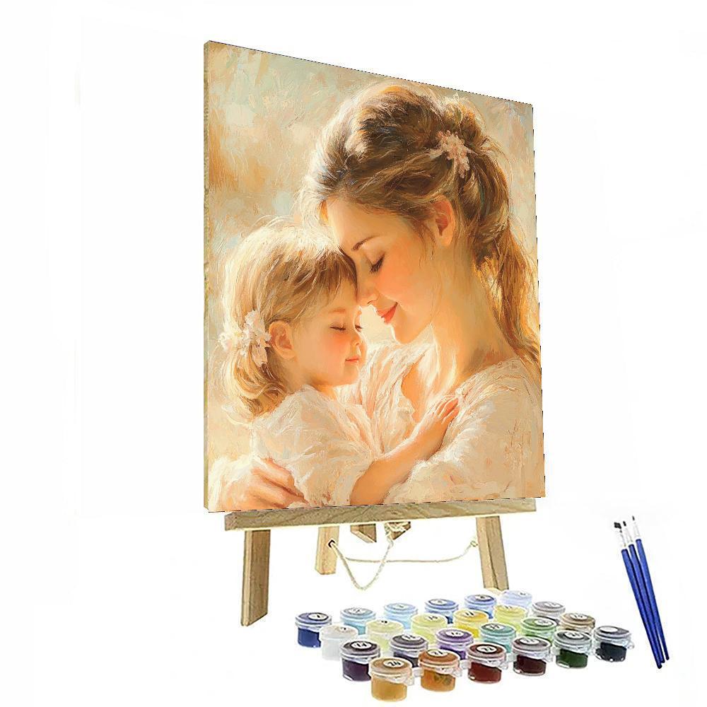 A Mother's Kiss Paint By Number