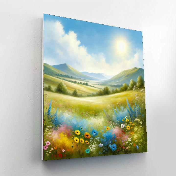 Sunny Countryside Bliss DIY Paint By Numbers
