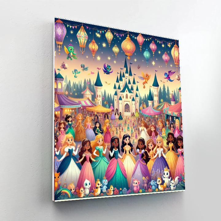 Magic Kingdom's Enchanted Festival Paint By Numbers Kits