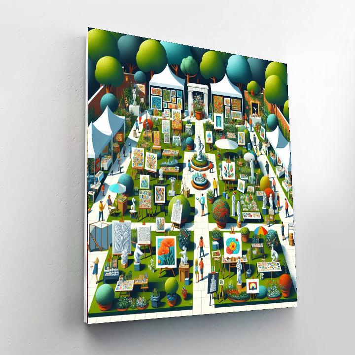 Creative Garden Art Festival Painting Number Kit