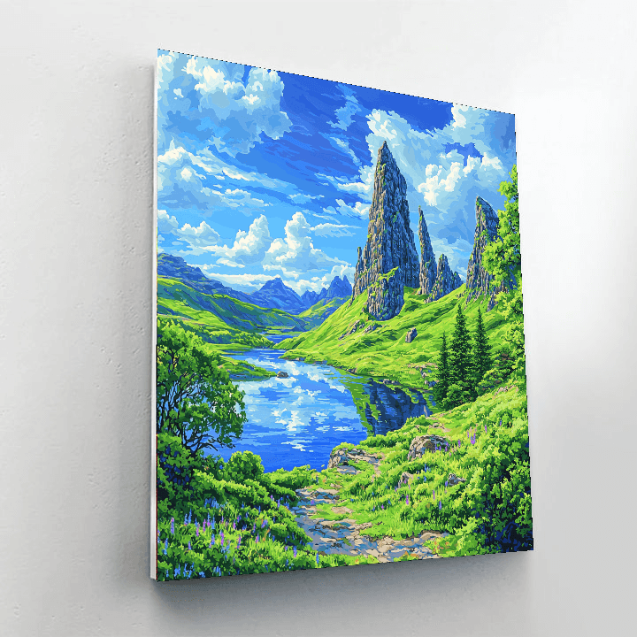The Isle Of Skye Numbered Painting Kits