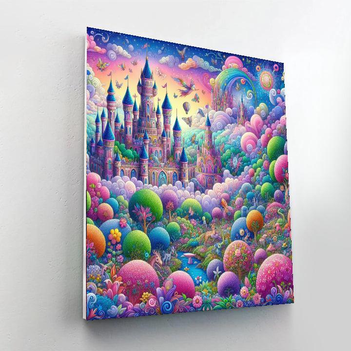 Magical Enchanted Kingdom Paint By Color