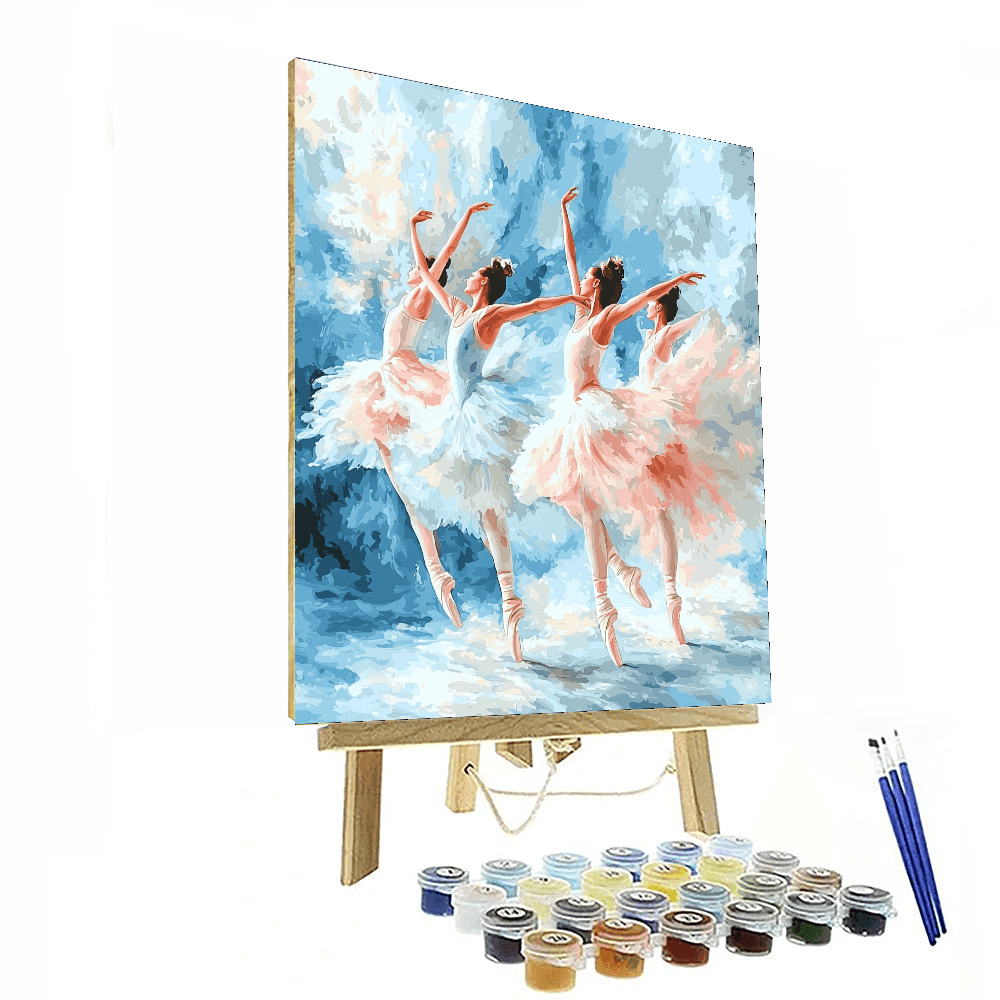 Degas Inspired Ethereal Ballet - DIY Painting By Numbers Kit