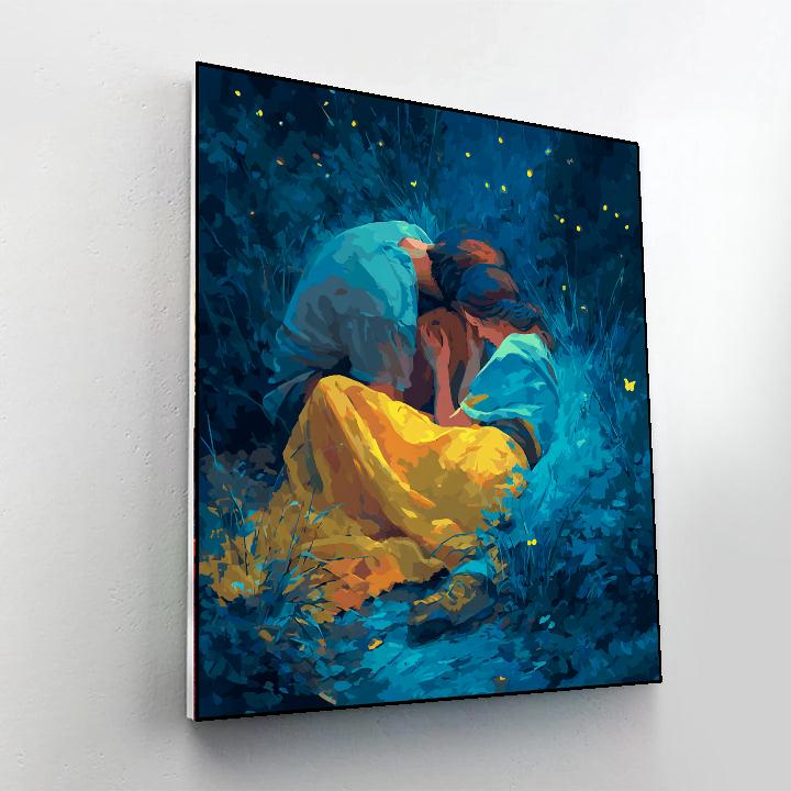 Whispers Of Love In The Night DIY Paint By Numbers