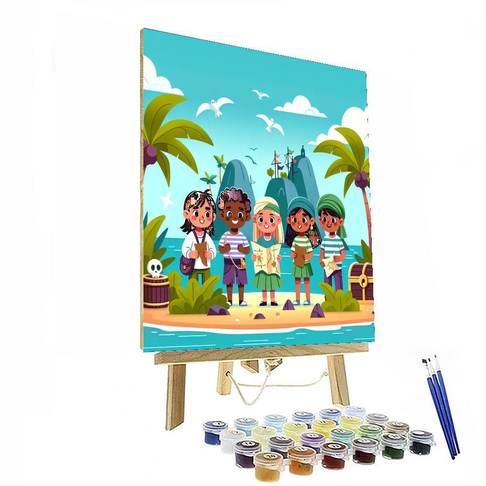 Mystic Island Quest Paint By Numbers Kits
