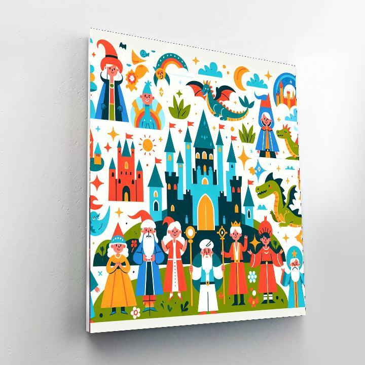Fantasy Kingdom Chronicles Paint By Numbers Kits