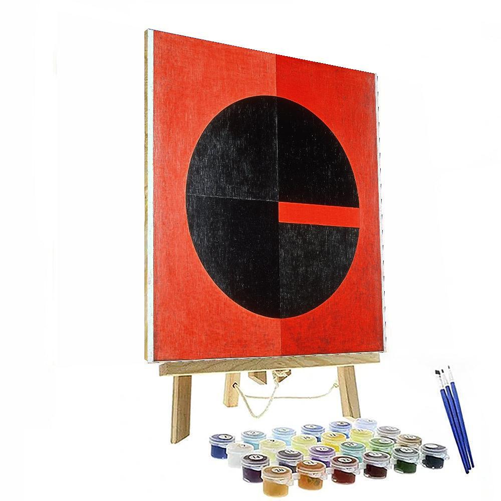 Kazimir Malevich Inspired Primal Geometry  Paint By Numbers