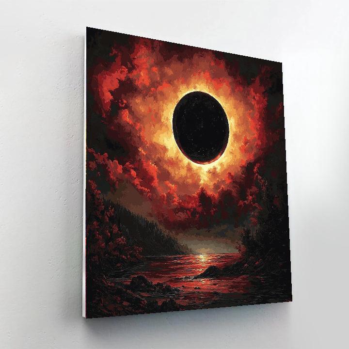 Caravaggio Inspired Eternal Eclipse  DIY Paint By Numbers