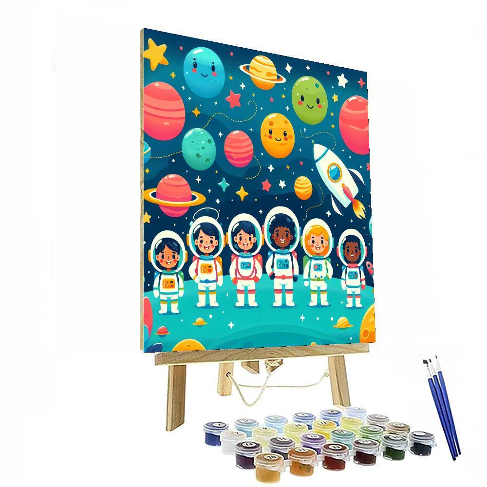Creative Space Expedition Number Painting