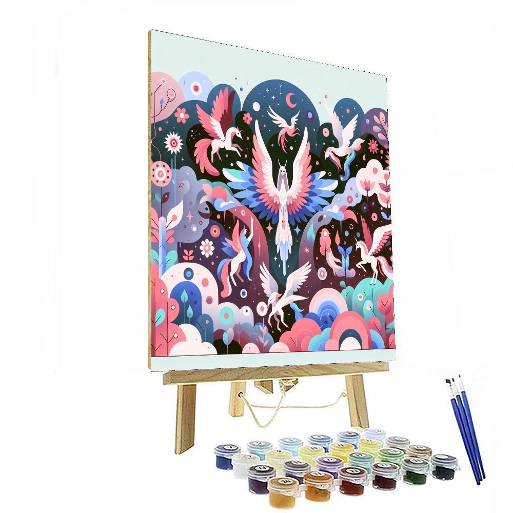 Fabulous Fairy Kingdom Number Painting