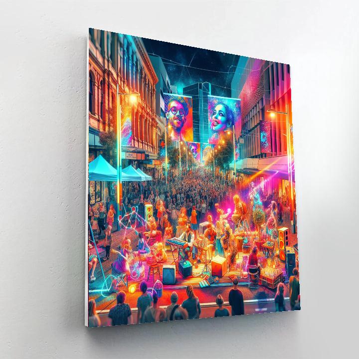 Adelaide Fringe Festival - Adelaide Paint By Numbers Kits