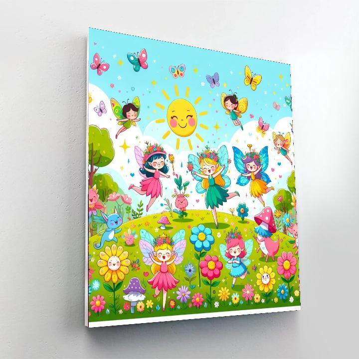 Magical Adventure In Fairyland Paint By Number