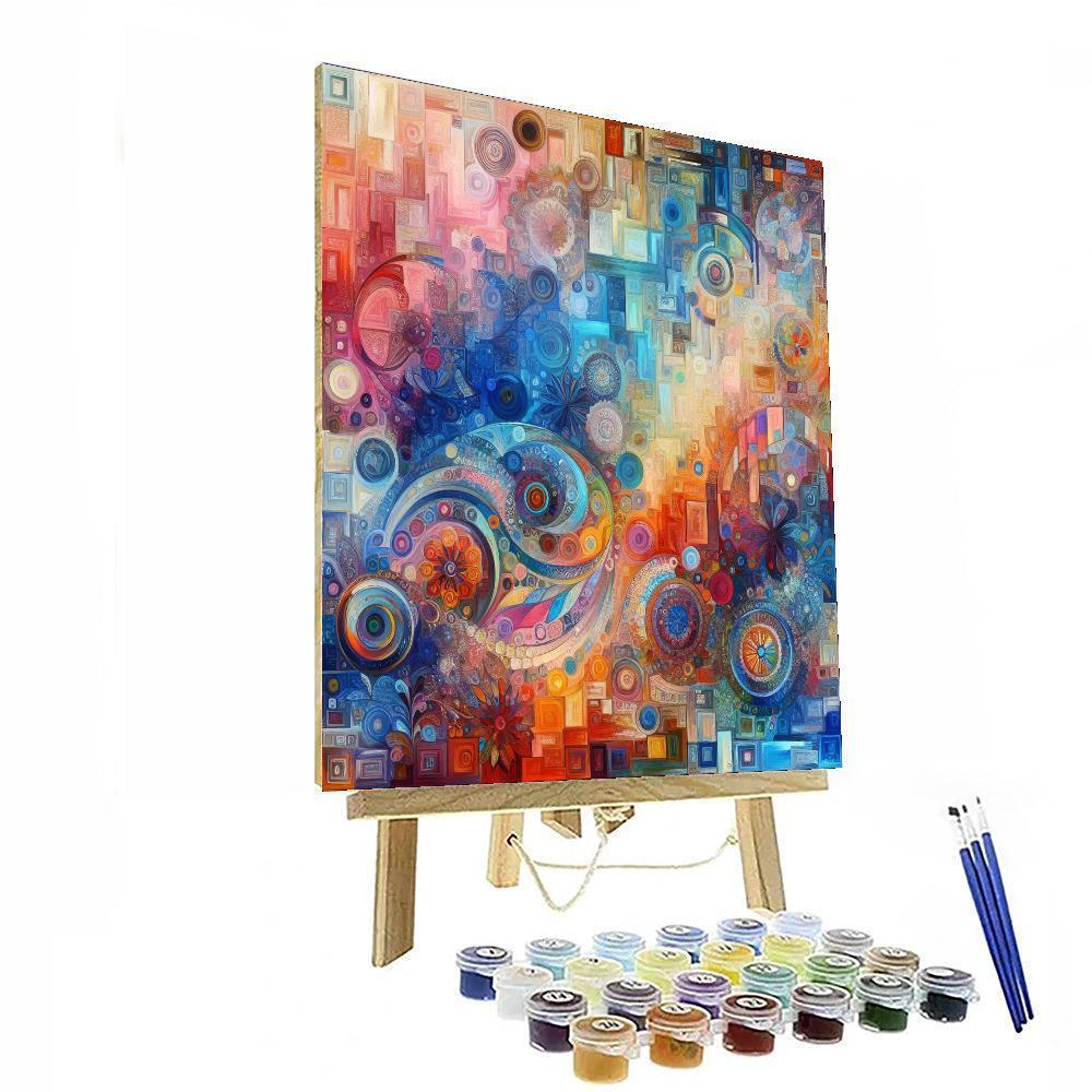 Artistic Bohemian Whimsy Paint By Number