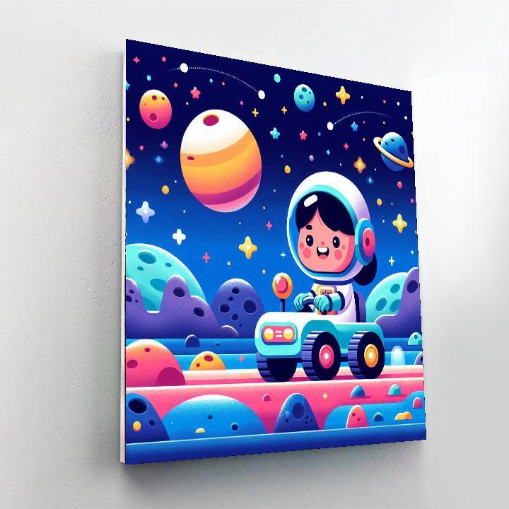 Space Rover Expedition Paint By Numbers Kits