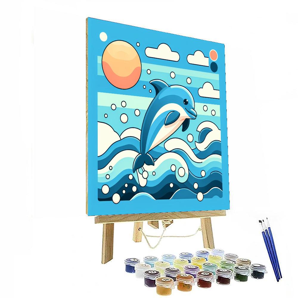 Marine Life Adventure Painting Number Kit
