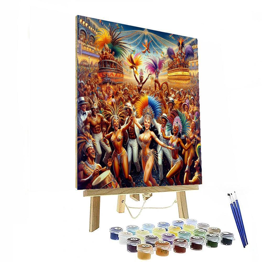 Mardi Gras - Brazil DIY Paint By Numbers
