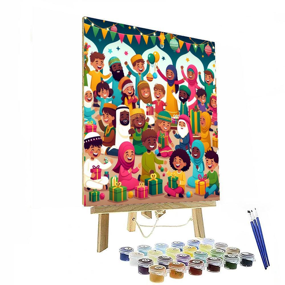 Happy Holiday Celebrations Paint By Numbers Kits