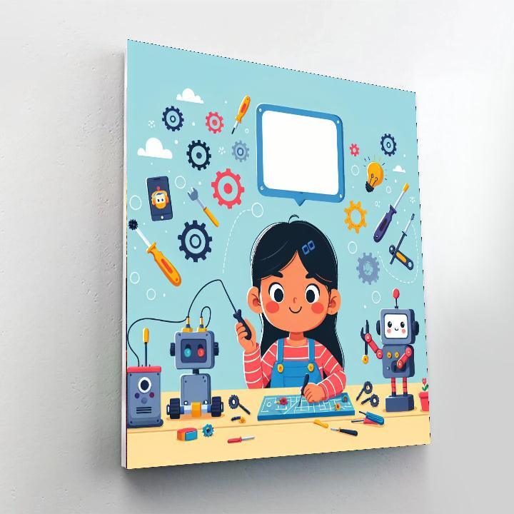 Innovative Robot Challenge Paint By Number