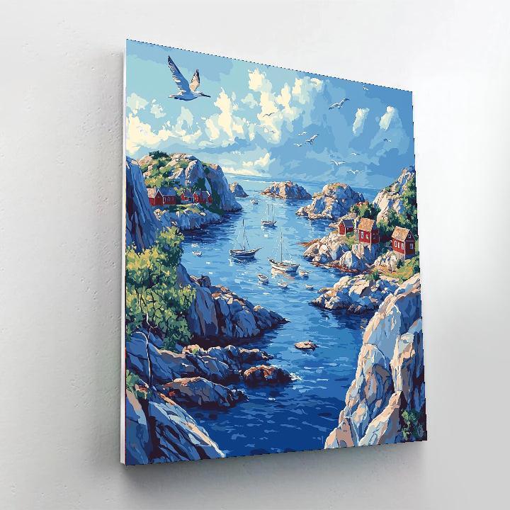 Fjällbacka Archipelago - Fjällbacka Paint By Numbers