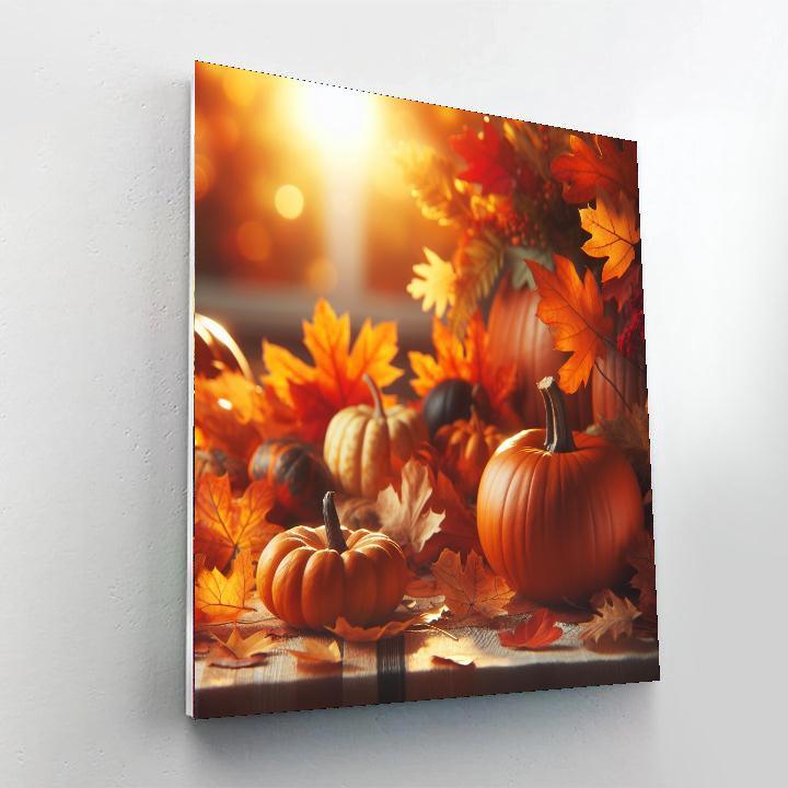 Autumn Harvest Celebration Paint By Number