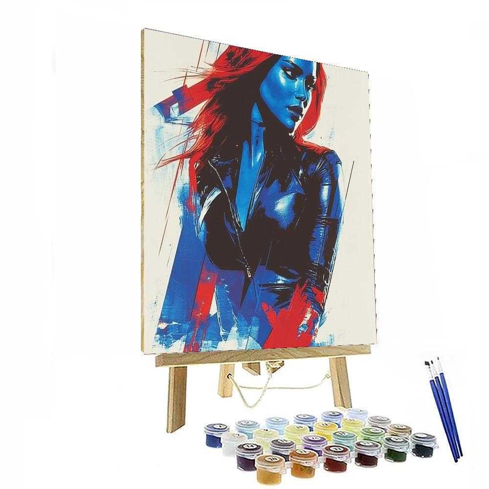 Jennifer Lawrence: Mystique Unveiled In Cinematic Brilliance Paint By Color