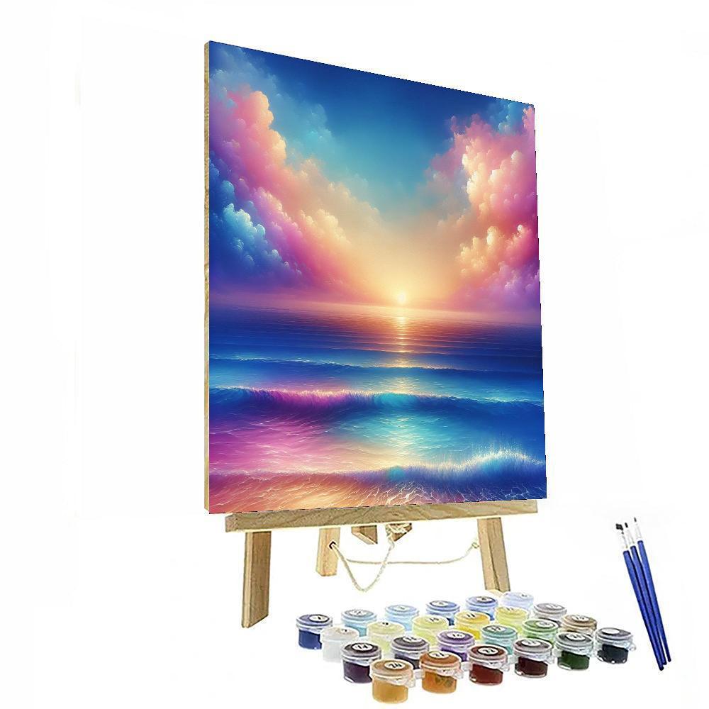 Ethereal Ocean Horizon Paint By Number