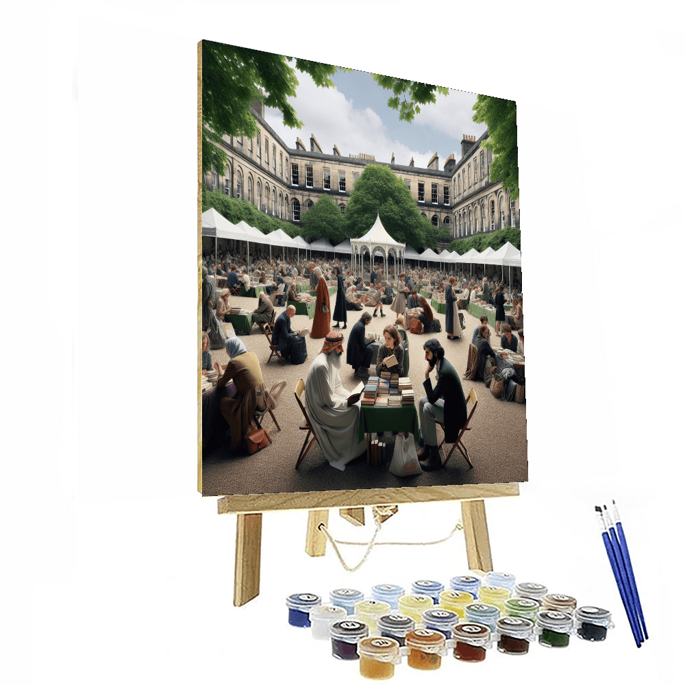 Edinburgh International Book Festival - Edinburgh, Scotland Number Painting