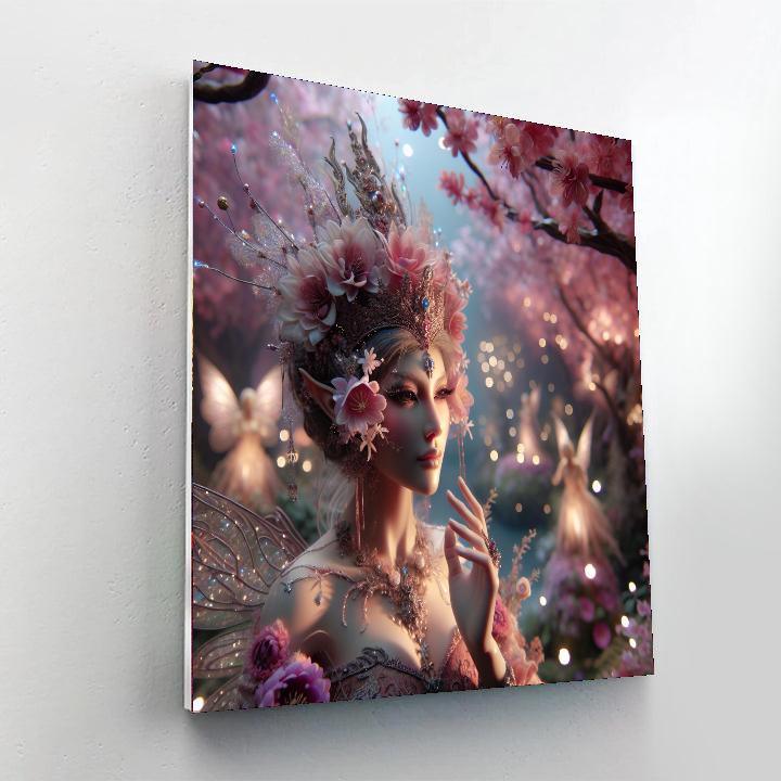 Ethereal Fairy Queen Paint By Numbers Art