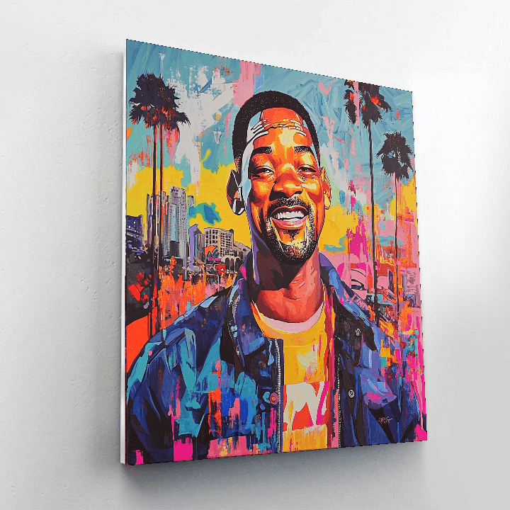 Will Smith: The Irresistible Force Of Fresh Prince Paint By Number