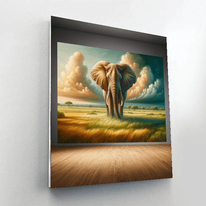 Elephant Majesty Paint By Number