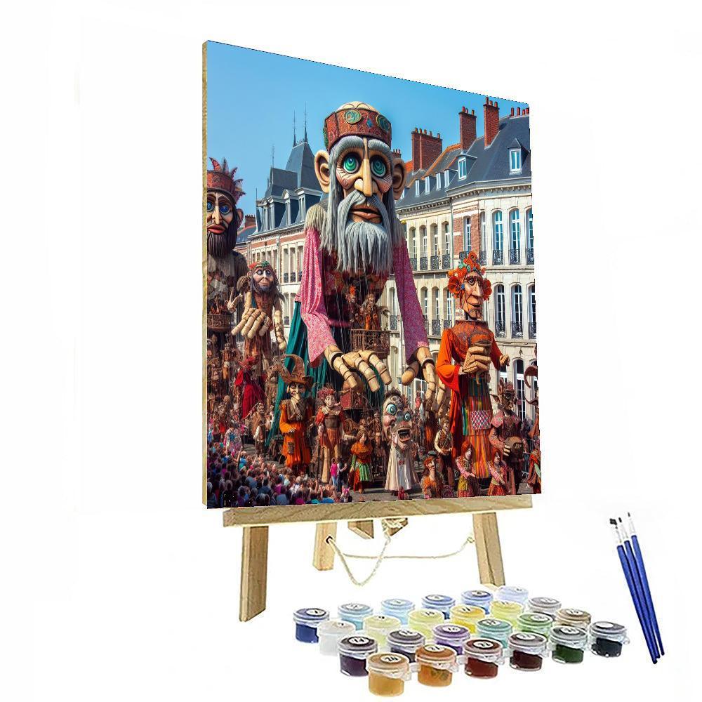 Festival Of The Giants - France Paint By Numbers Art