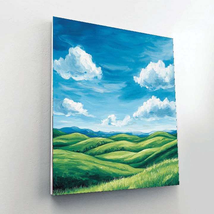 Constable Inspired Rural Charm  DIY Paint By Numbers